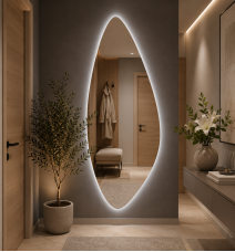 Дзеркало фігурне з LED підсвічуванням LG Bold Wick 600×1800мм