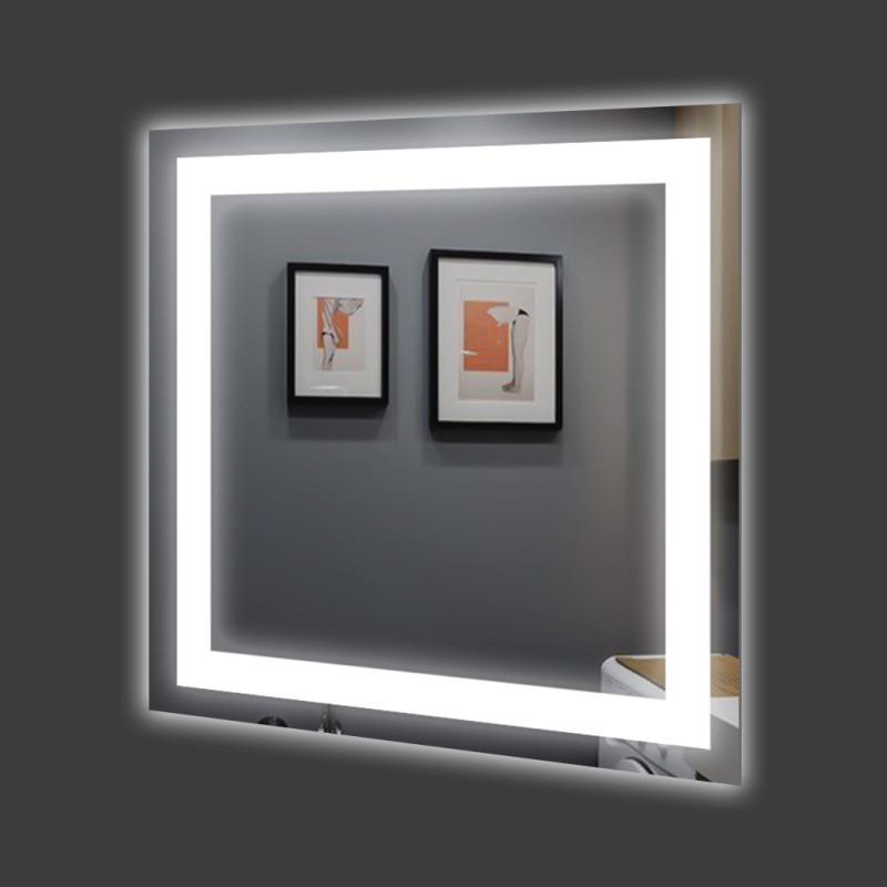 Зеркало з LED підсвіткою LG Calm Drift 900×900 мм – стиль і світло у вашому інтер'єрі!