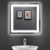 Дзеркало з LED підсвічуванням LG Calm Drift 900×900мм
