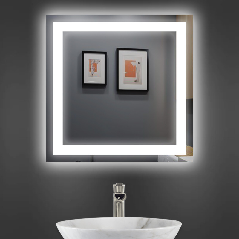 Зеркало з LED підсвіткою LG Calm Drift 900×900 мм – стиль і світло у вашому інтер'єрі!