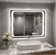 Дзеркало з LED підсвічуванням LG Deep Blur 800×700мм