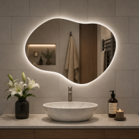 Дзеркало фігурне з підсвічуванням LG Lustrous 800×600мм