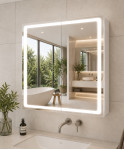 Дзеркальна шафа з LED підсвічуванням LG Illume 700×700мм