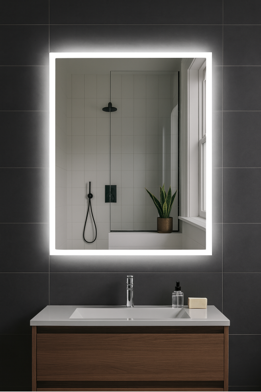 Зеркало LG Sharp Light 600×800мм з LED підсвіткою - ідеальний вибір для вашого інтер'єру!