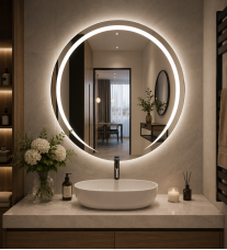 Дзеркало з LED підсвічуванням LG Soft Glare 800×800мм